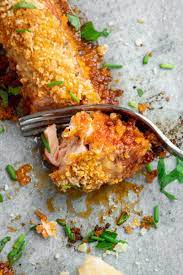 Saumon en croûte de parmesan