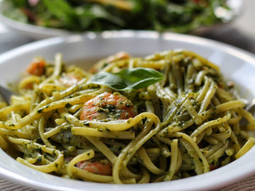 Linguine aux crevettes