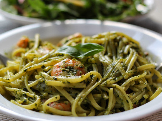 Linguines aux crevettes - Par Cemé