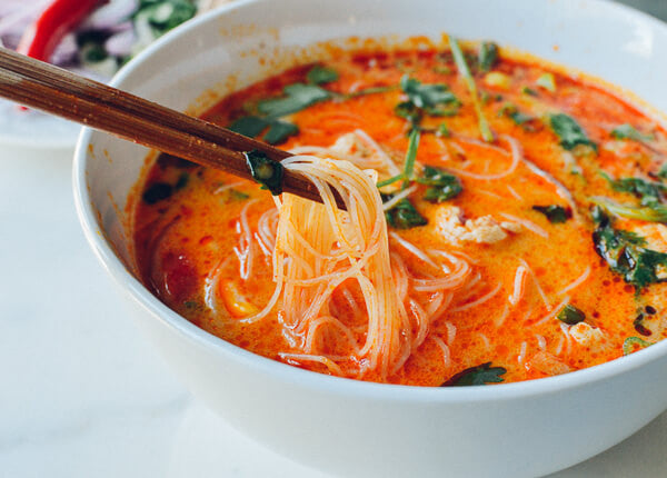 Soupe thaïlandaise au lait de coco - Par Cemé