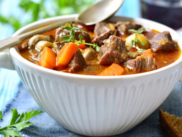 Bouilli de porc et légumes racines - Par Cemé