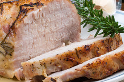 Rôti de porc à l'ail