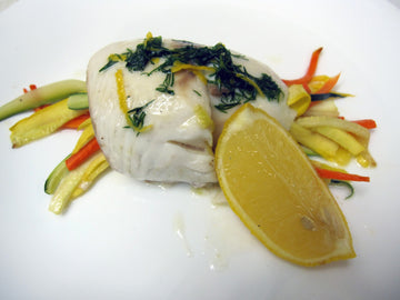 Sole farcie aux légumes et beurre d’aneth